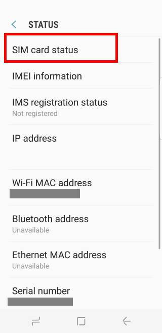mac address for samsung s8